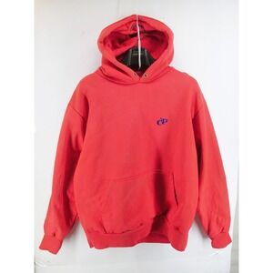 Vintage Camber Thermal Lined Sweatshirt Size XL Red Full Zip Hoodie USA 90s